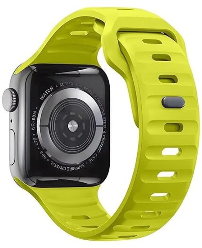 Premium Sport Bands Compatible with Apple Watch Straps 49/46/45/44/42/41/40/38mm–Soft Silicone Waterproof Replacement Band for iWatch Series 11/10/9/8/7/6/5/4/SE/Ultra (Watch Not)-image-47