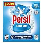 Persil Non Bio Washing Powder gentle next to sensitive skin for outstanding stain removal in cold washes 10 washes (500 g)