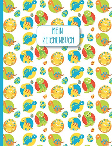 GroÃŸes Zeichenbuch mit Dinobabys | Das Skizzenheft fÃ¼r Kinder zum malen, zeichnen und schreiben.: Skizzenbuch mit Inhaltsverzeichnis und Seitenzahl | ... | FÃ¼r alle kreativen KÃ¶pfe (German Edition)