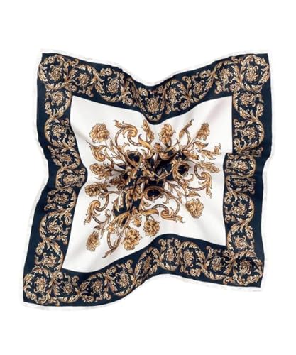 Image of Italian 100% Silk Pocket Square, Premium Small Batch Accessory for Men, 32x32 cm (12.5''x12.5''), One Side Print
