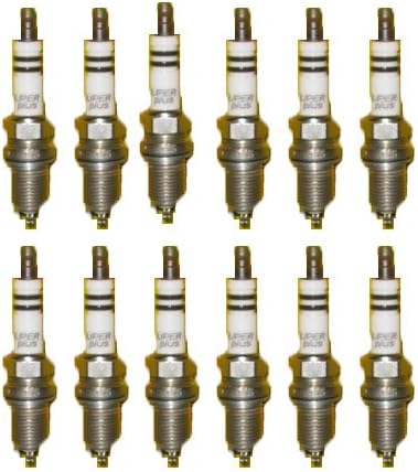 Bosch Spark Plugs Set of 12 Platinum Plus FR8DPP33