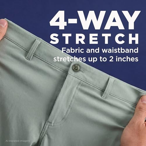 Image of Haggar Sport Men's Travel Performance Pant, Straight Fit