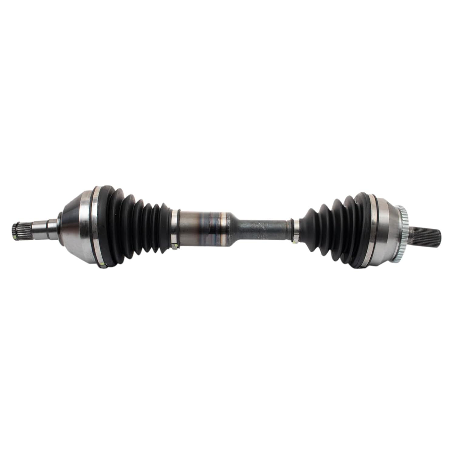TRQ Front Left CV Axle Assembly Neoprene Boots Heavy Duty Compatible with 2003-2006 Volvo XC90 2.5T Base Model CSA64442