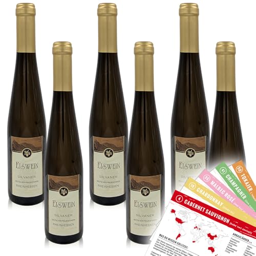 J.Drathen Eiswein Silvaner QmP, süß, sortenreines Weinpaket + VINOX Winecards (6x0,375l)