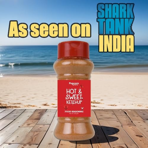 Image of Popcorn & Company Hot and Sweet Ketchup Masala, Instant Seasoning Mix | Premium Spices Blend | 100% Pure and Natural- 60g
