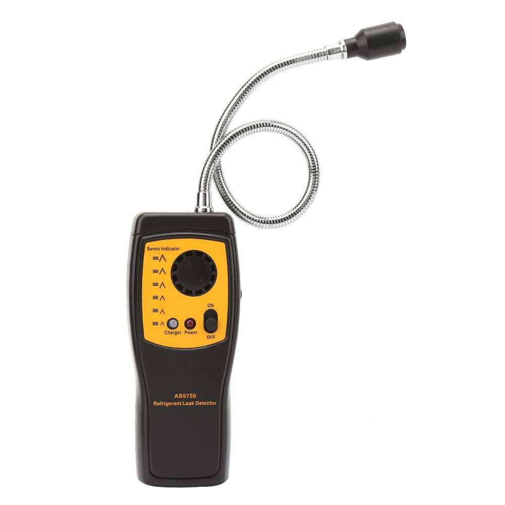 Rilevatore di perdite portatile Rilevatore di gas alogeno, SMART SENSOR AS5750 Tester di perdite di gas refrigerante per aria condizionata