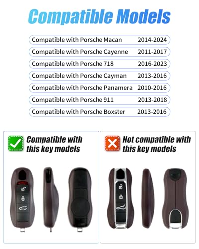 Coque de clé Porsche Cayenne pour protéger votre télécommande en voyage - 4