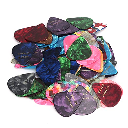 Médiators de guitare, 100 pièces de médiators de guitare universels accessoires de pièces d’instruments de musique… - Les Beatles, Paul McCartney, John Lennon, RIngo Starr, George Harrison Médiators de guitare, 100 pièces de médiators de guitare universels accessoires de pièces d'instruments de musique… – Image 5