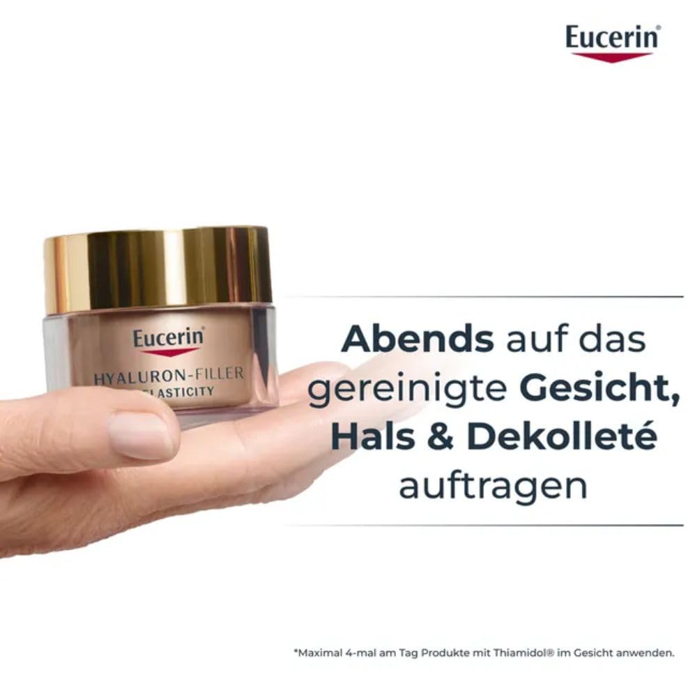 Eucerin Anti-Age Hyaluron-Filler Nachtpflege Creme, 50 ml Kremowa