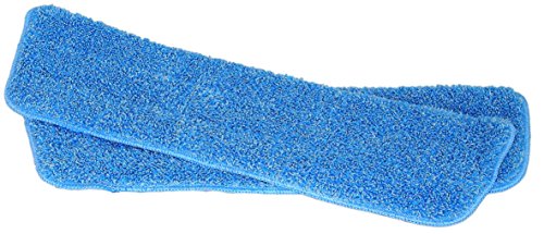 Black Diamond Stoneworks Super Absorbent Microfiber Mop Replacement Pad Commercial Grade Washable Reuseable- 2 Pack.