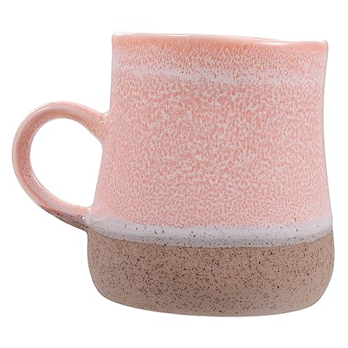 KICHOUSE Taza De Cerámica Aislada Taza De Gran Capacidad De Café Portátil Reutilizable De Agua De Mano Para Servir KICHOUSE Taza De Cerámica Aislada Taza De Gran Capacidad De Café Portátil Reutilizable De Agua De Mano Para Servir
