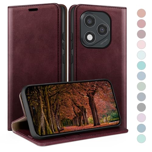 Protection Honor 400 Lite 5G étui portefeuille cuir anti-piratage