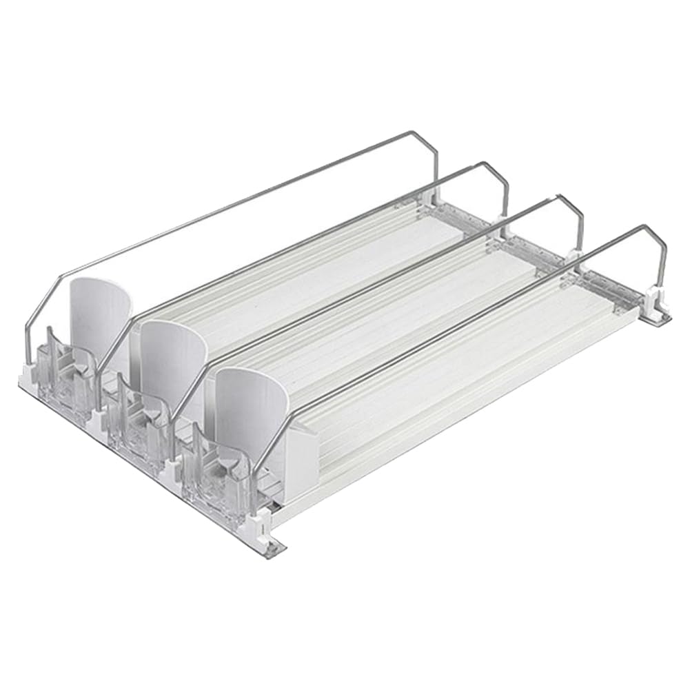 CTRLZS Refrigerator Beverage Dispenser Self-Propelled Beverage Organizer Bottle and Can Dispenser