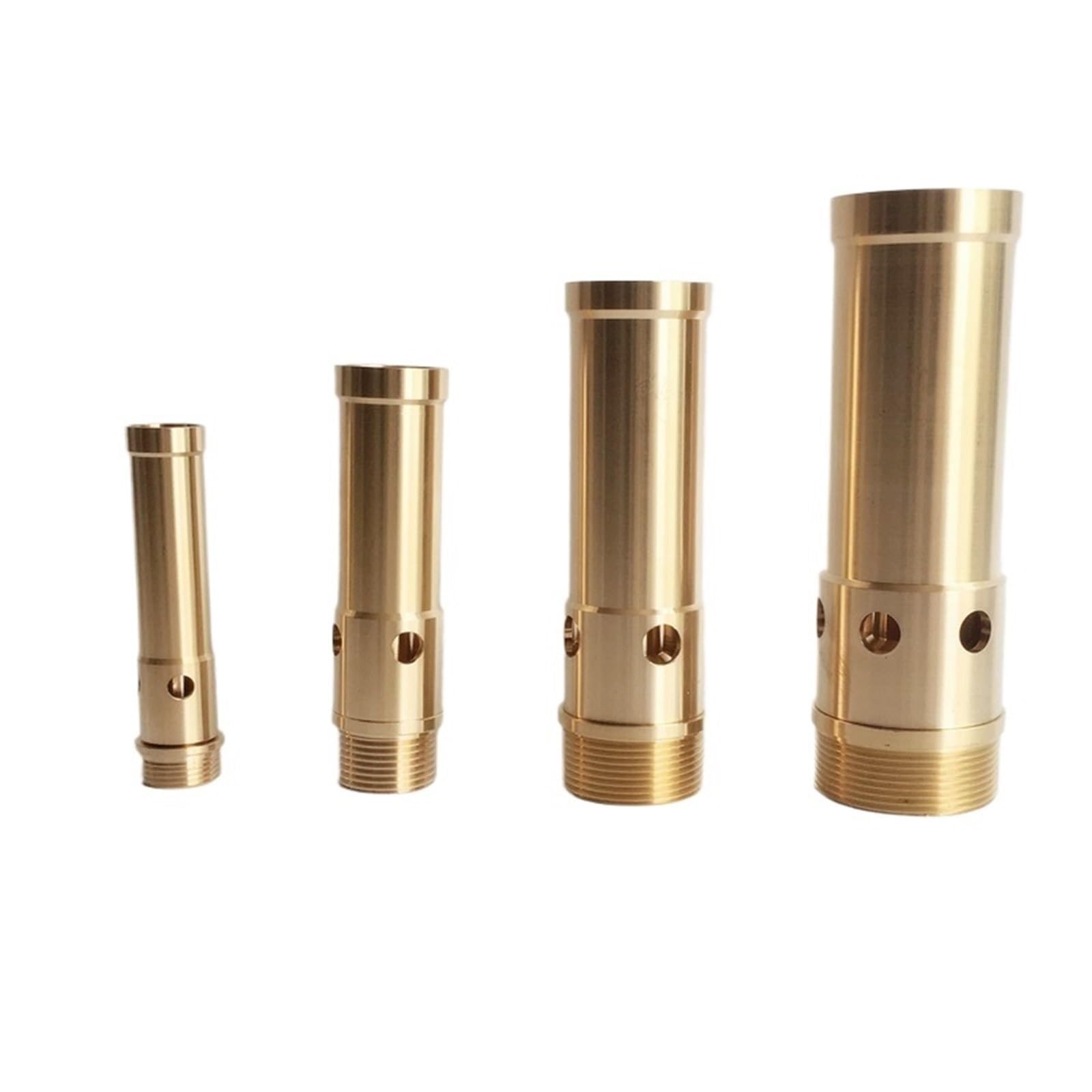 1/2" 3/4" 1" Brass Stainless Steel Spring Bubbling Fountain Nozzles(1l2 x 3l4 (Brass))