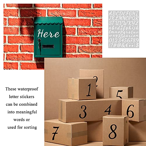 Rebanky 20 Fogli 1680 Pezzi Lettere Adesive