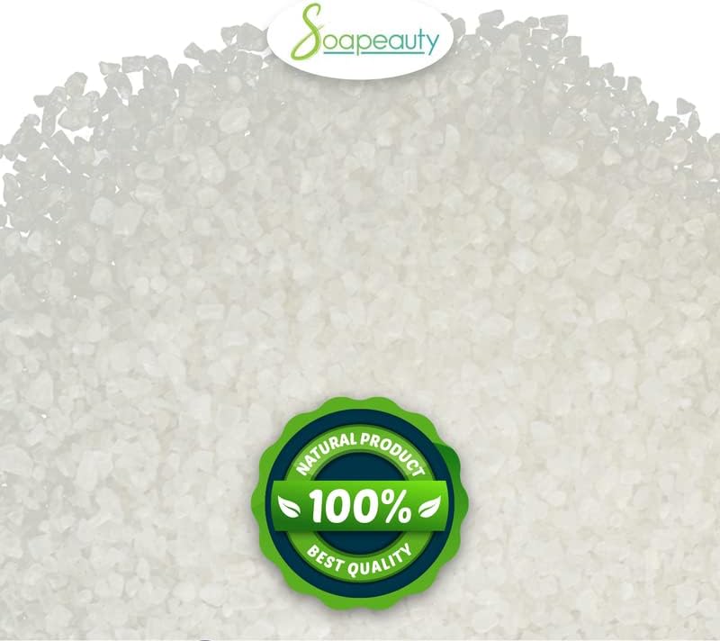 Miniatura 5 de Sal de spa europea de 24 onzas, grano fino, 100% natural, sin perfume, sal marina pura, producto unisex utilizado en productos cosméticos,