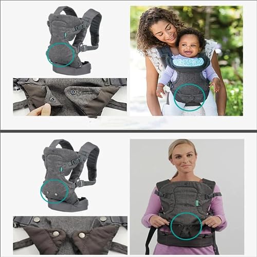 Image of Snaptron Baby Carrier Bag for 0-3 Years Mom Gifts- 4 in 1 Ergonomic Bag for New Born /Baby Carrying Bag /Baby Carrier with Hip Seat /Baby Essentials Holder Carrying Bags Boy Girl /New Mom Gifts