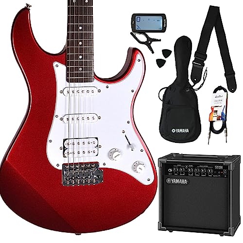 Amazon | YAMAHA PACIFICA012 GA15IIセット レッドメタリック エレキ