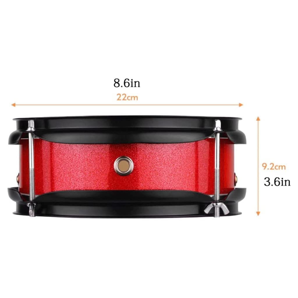 LIOONS Unique Tambour chaman Tambour éthéré Classique Tambour à Percussion de 8 Pouces avec Baguettes de Tambour Tambour à Main pour garçons et Filles Belle Voix