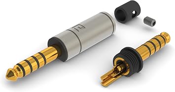 aeco TRS Plug 4.4mm 5 Pole AT4-1812G, 1pcs/1set, Gold Plating