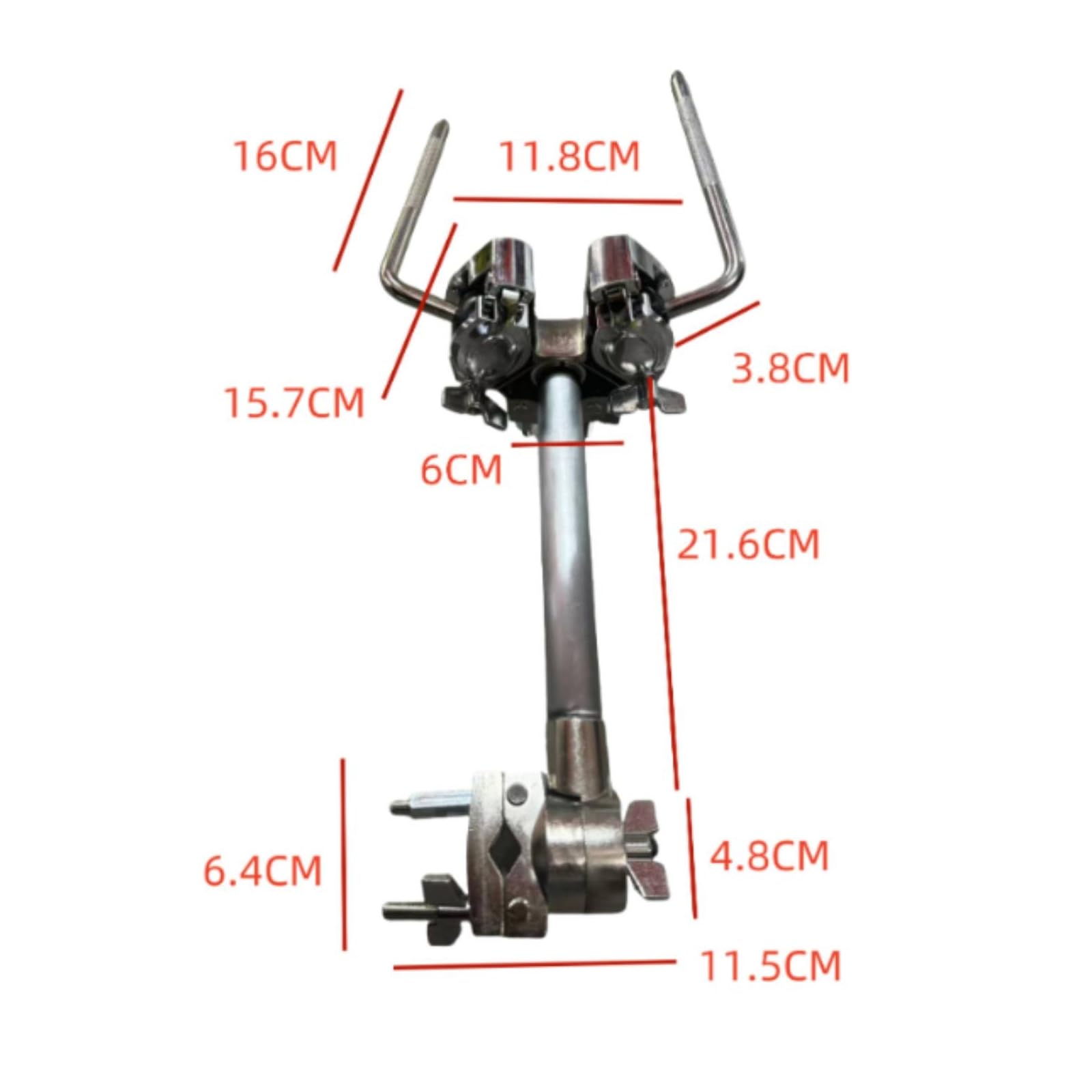 harayaa Pince Tom avec Support Double en Alliage Zinc pour Fixer ux sur Batterie avec Contrôle d'Angle pour Répétition et Performance