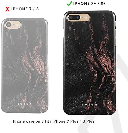 Amazon Com Burga Phone Case Compatible With Iphone 7 Plus 8 Plus Copper Wood Rose Gold Marble Cute Case For Girls Thin Design Durable Hard Shell Plastic Protective Case Cell Phones Accessories