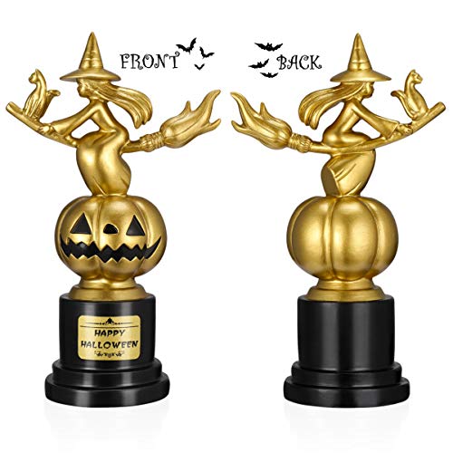 TOYANDONA 1 peça Troféu Feliz Dia das Bruxas, Troféu de Abóbora de Halloween, Troféu de Dia das Brux