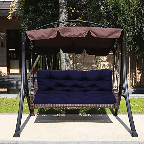 Coussin de jardin 2-3 places lavable pour rénover un banc usé