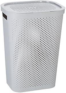 Curver 231008 Infinity Dots Laundry Basket 60 L 44 x 36 x 61 CM gray plastic