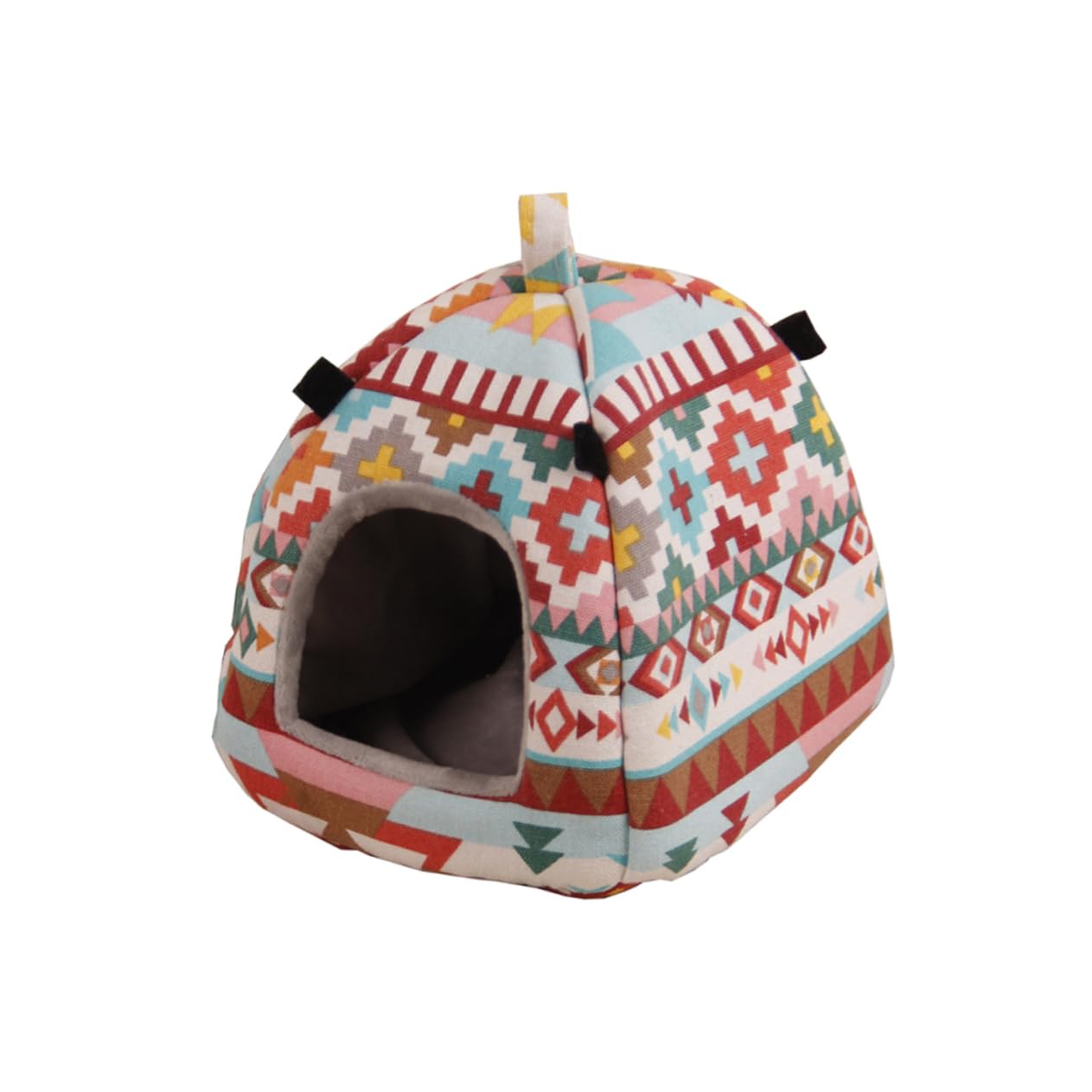 DOITOOL 3stücke Hamsterbett Aus Winter-warmes Aufhängbares Nest Für Kleintiere Für Hamster Meerschweinchen Igel Und Andere Nager Großes Farbenfrohes Design Für Käfige Und Reisen