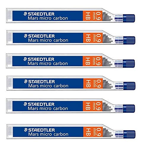 Mines STAEDTLER Mars Micro 0.9mm HB anti-casse pour croquis