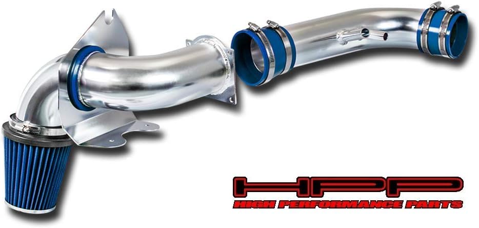 Cold Air Intake Kit & Blue Filter Combo Compatible for Ford 1996-2004 Mustang 4.6L V8