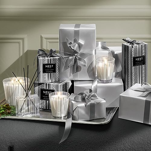 Image of NEST New York Scented Votive Candle, Amber & Incense - 2 oz - Up to 28-Hour Burn Time - Reusable Glass Vessel