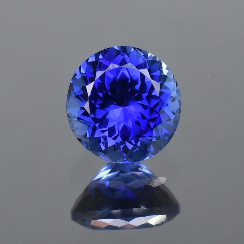 1 Pcs. Of Natural Blue Sapphire Round 19mm Faceted loose gemstone for jewelry making. (DIY, Ring, Pendant, Necklace)| GH_NAT_10386