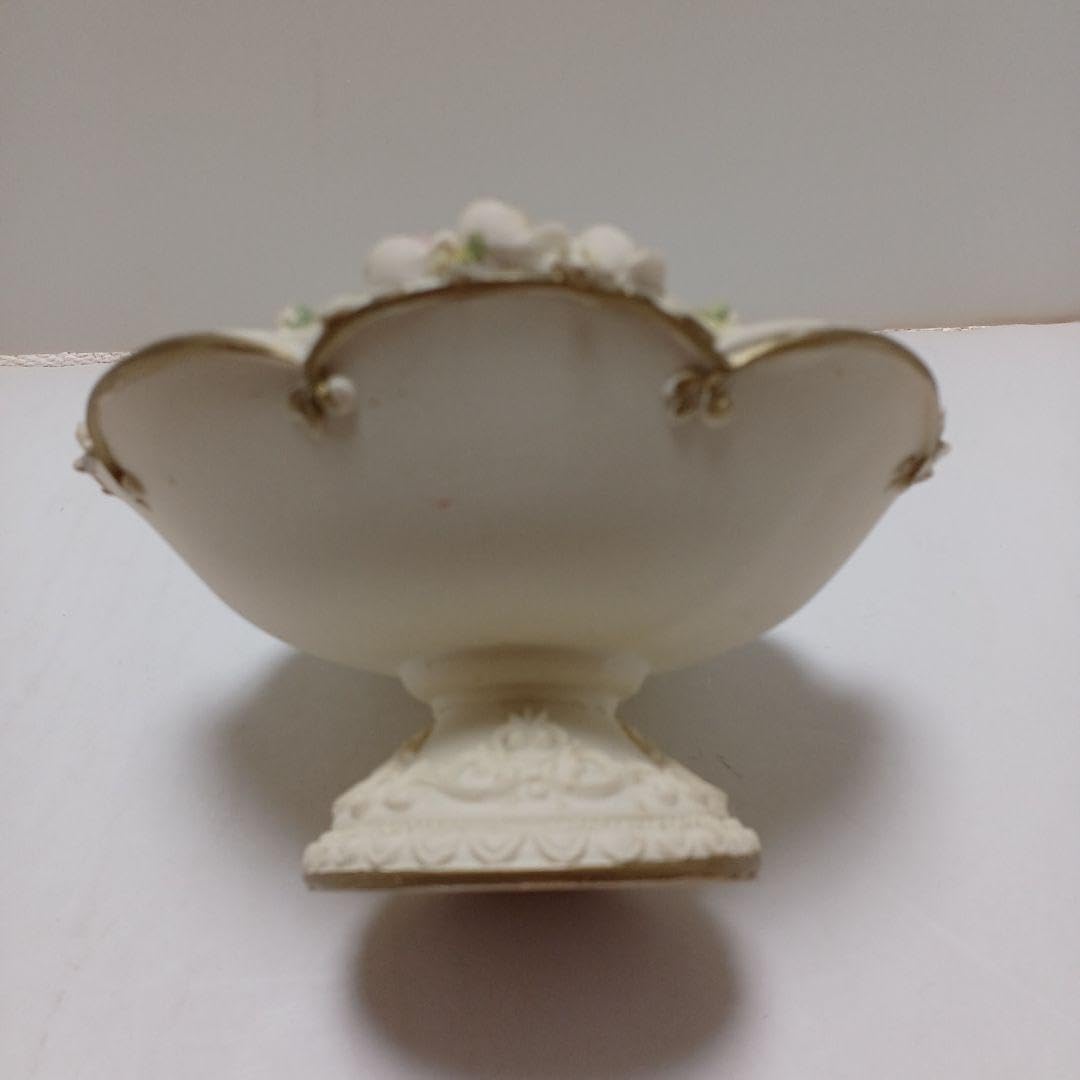 中国 青花 龍文 三足遊環香炉 小さな香炉 唐木蓋付 C R5853