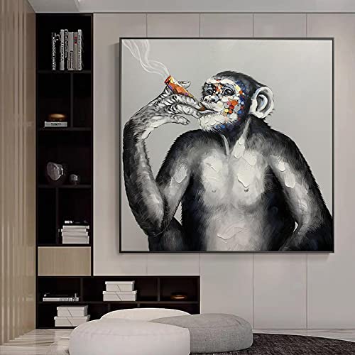 Affiche gorille créatif pour décorer un grand mur vide et moderniser une chambre
