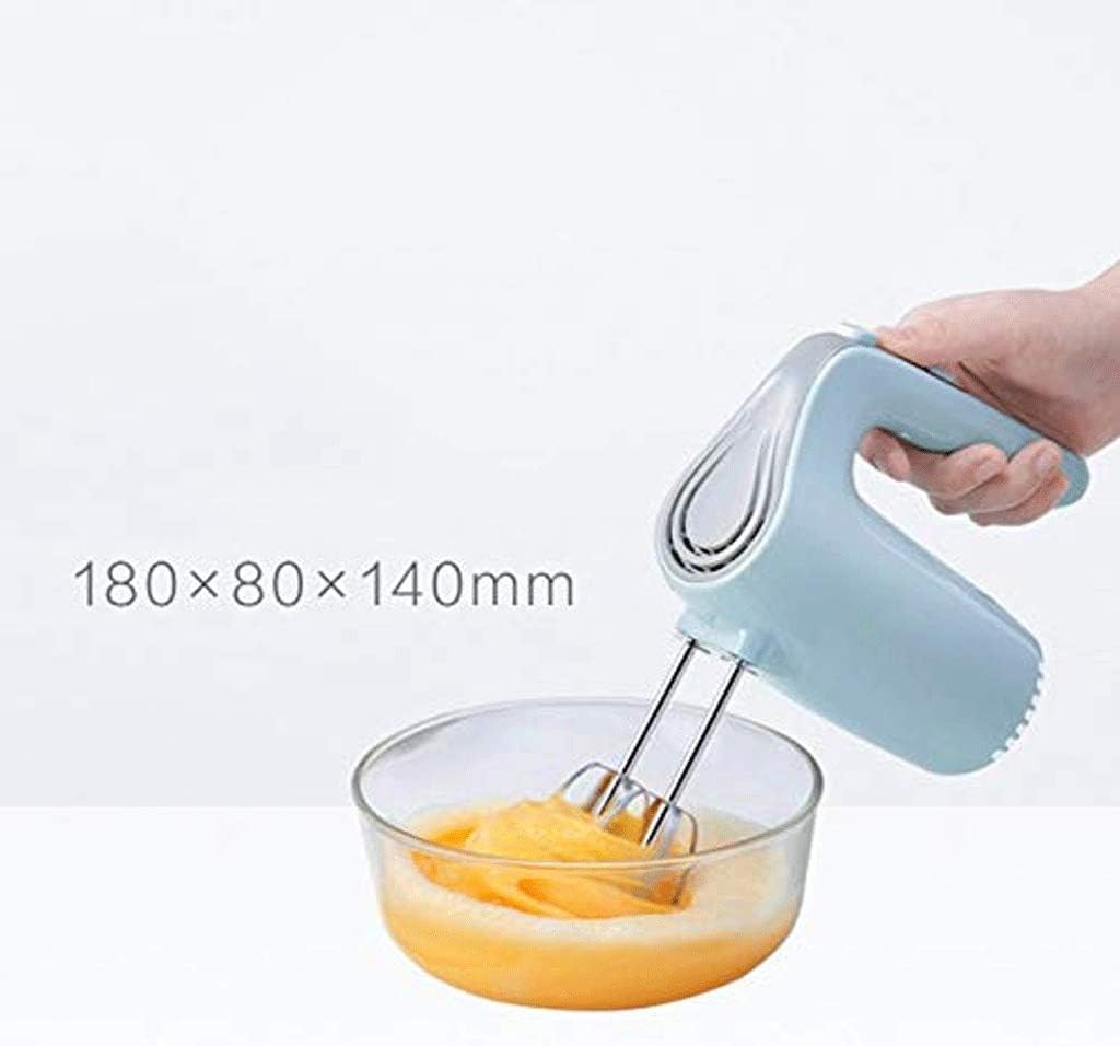 Egg Beater,Electric Egg Beater Household Small Double Stick Hair Mixer Mixer Baking 5 Speed Control One Key Bar Low Noise Egg Beater