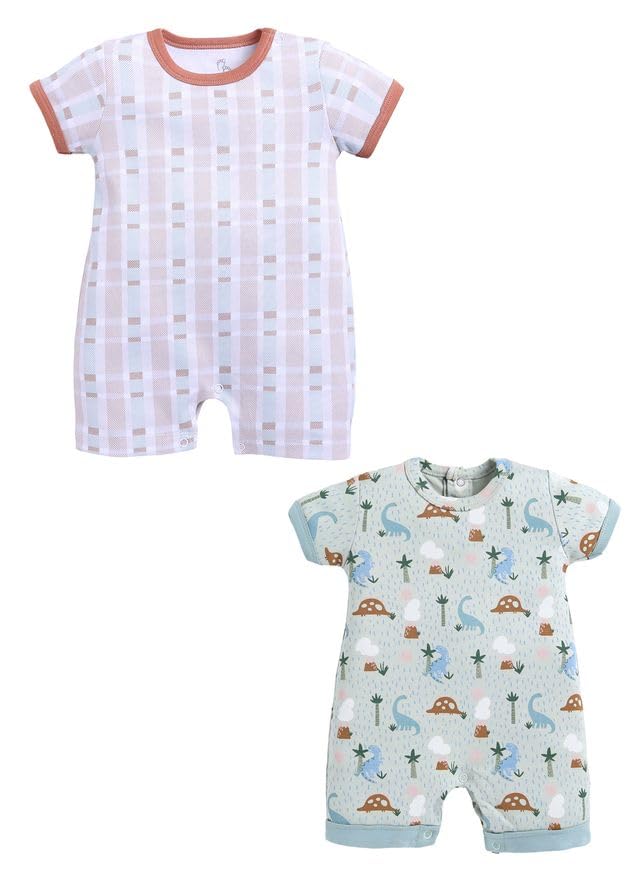 Image of BABYGO Baby Rompers Pack of 2