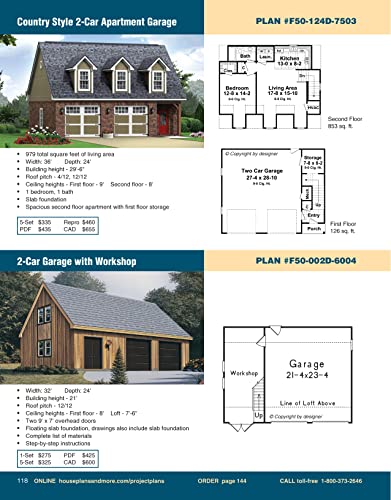 Build Your Own Garage Manual: More Than 175 Plans: Step-By-Step Instructions (Creative Homeowner) Techniques, Tips, Diagrams, and More for DIY Building, plus a Catalog of Available Plans - Image 7