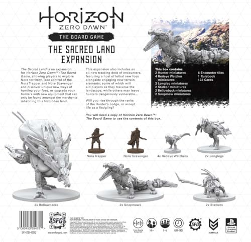Horizon Zero Dawn The Board Game: The Sacred Land Expansion miniatura 3