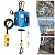 3-in-1 Electric Hoist Winch 1500W Electric Hoist 110V 1100LBS Portable Electric Winch Crane with Wireless Remote Control and Suspension Controller for Lifting and Pulling