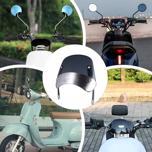 Écran de protection pour motocyclette contre le vent et les intempéries - 4