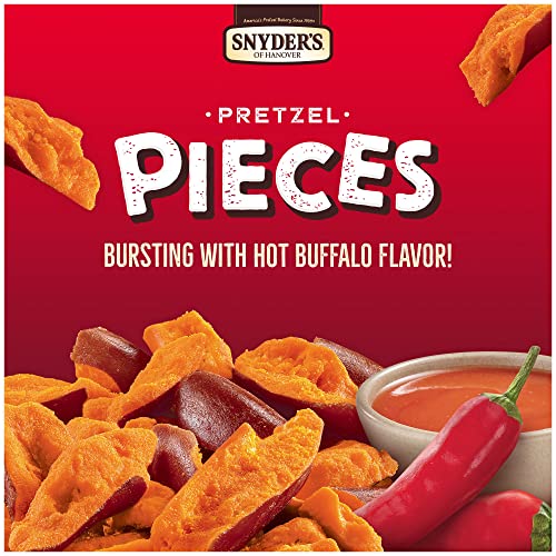 Image of Snyder's of Hanover Pretzel Pieces, Hot Buffalo Wing, 8 Oz