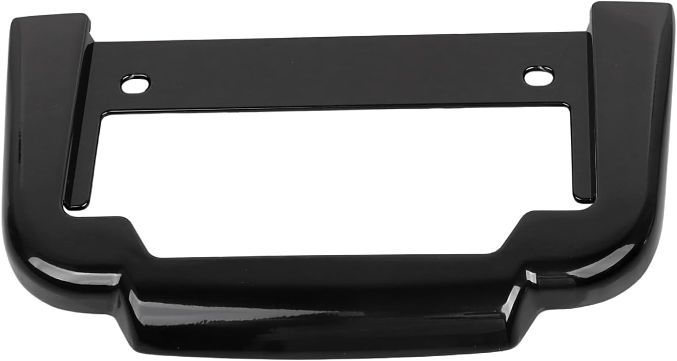 Chrome Motorcycle Rear License Plate Frame Bracket Holder Mount Fit for Harley Tri Glide Ultra Classics FLHTCUTG 2011-2023, FLHXXX 2010-2011