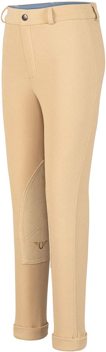 Tuffrider | Pants | New Tuffrider Mens Cotton Knee Patch Breeches Light Tan 30 67f3ce34d9095955c3b07c6b