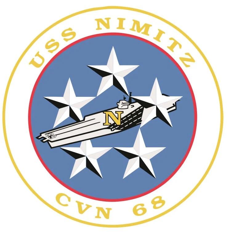 Stickers USS Nimitz United States Military Armed Forces for Car, Truck, Window, Laptop, Bumper – Waterproof & Durable (5)
