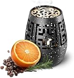 Gardigo® Wespenverdufter Kaffee mit Duftmischung | Wespen Abwehr durch Kaffeegeruch | Rosmarin-Orange-Mix für angenehmeren Geruch | Wespenschreck Wespenschutz | Räuchergefäß Wespen vertreiben