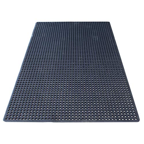 Buffalo Tools TBM46 4Ftx6Ft Truck Bed Mat, Black #1