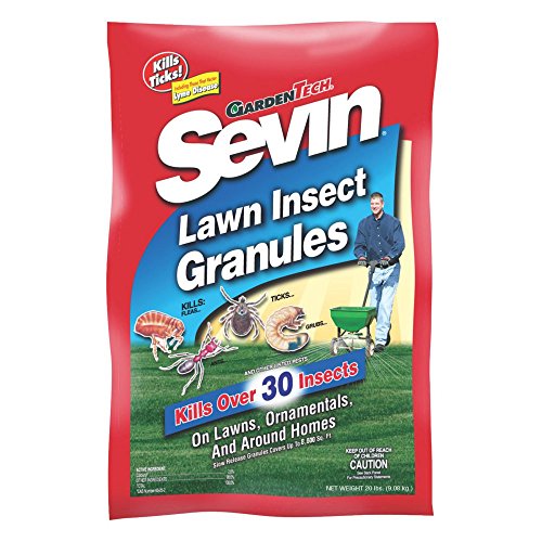 Sevin Lawn Insect Granules, 20 Pounds