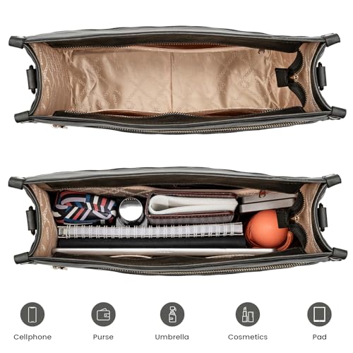 molshine Quilted Crossbody Bags for Women, Medium PU Leather Crossbody Shoulder Handbag with Adjustable Wide Strap DLK00394